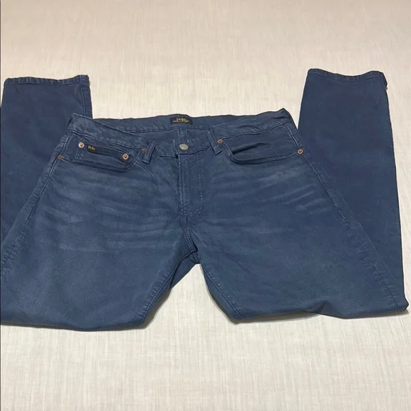 Men's Polo Ralph Lauren Blue Sullivan Slim Jeans - Picture 4 of 11